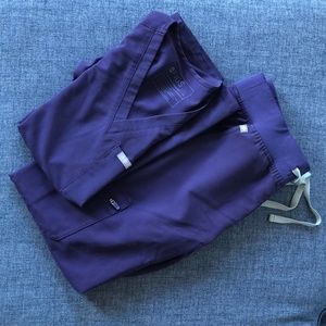 Figs purple shadow set